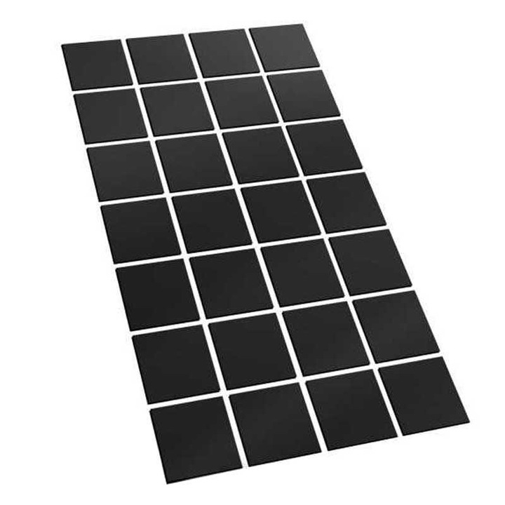 Accesorii pentru baze de figurine, autocolante magnetice patrate de 40mm, Green Stuff World, 28 buc