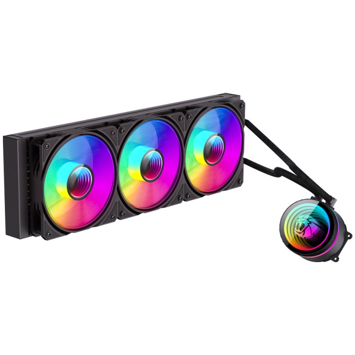 Gamemax IceBurg Infinity 360, Black, CPU hűtő