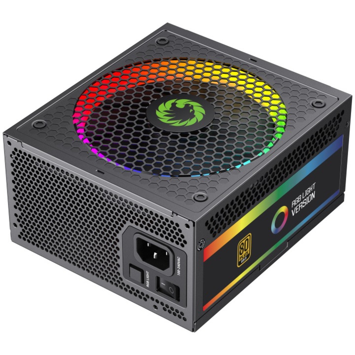 Sursa Gamemax RGB-PRO ATX3, Modular, 80+ Gold, RGB, 750W