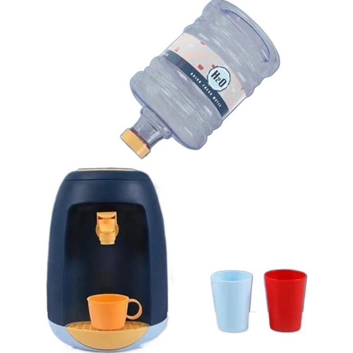 Mini dozator de apa pentru copii, albastru, 39, 8x16.5x14 cm