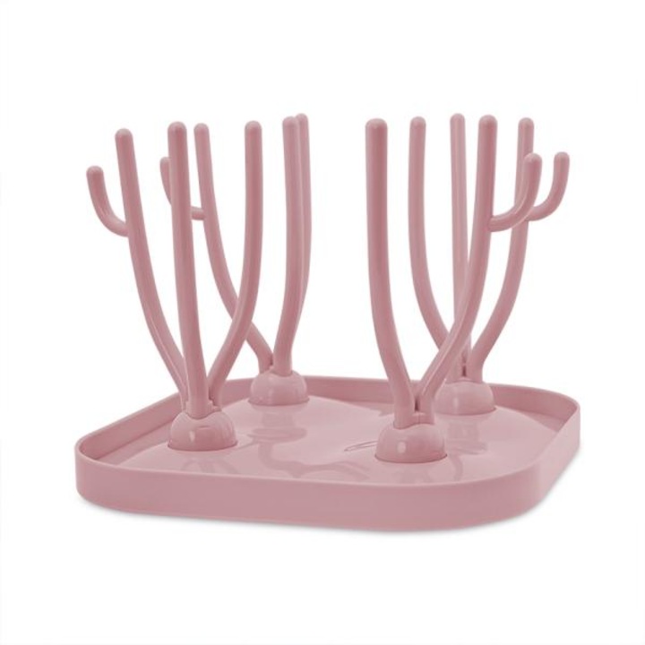 Szárítóállvány cumisüvegekhez és kiegészítőkhöz, Lorelli, Blush Pink