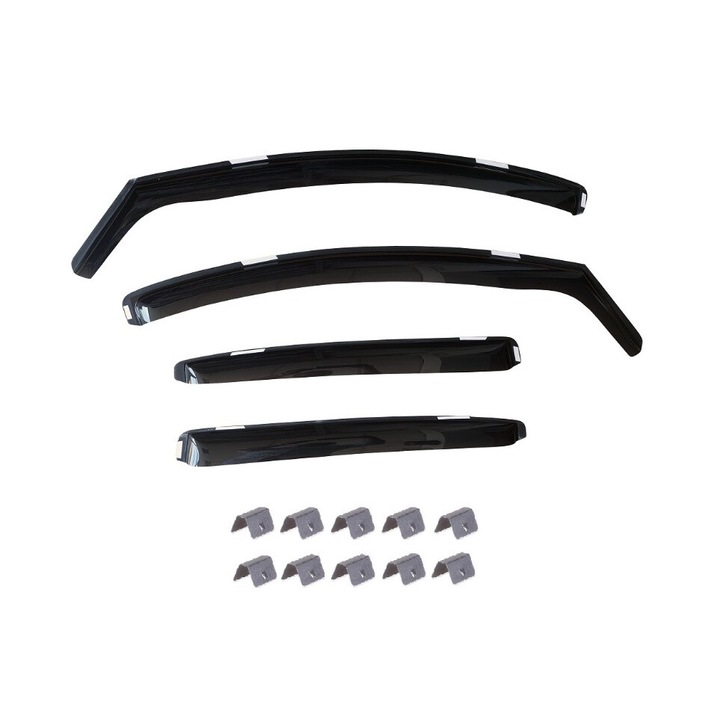 Set paravanturi auto compatibile NISSAN Qashqai I (J10) 2006-2013 (4 buc) kvo-7141