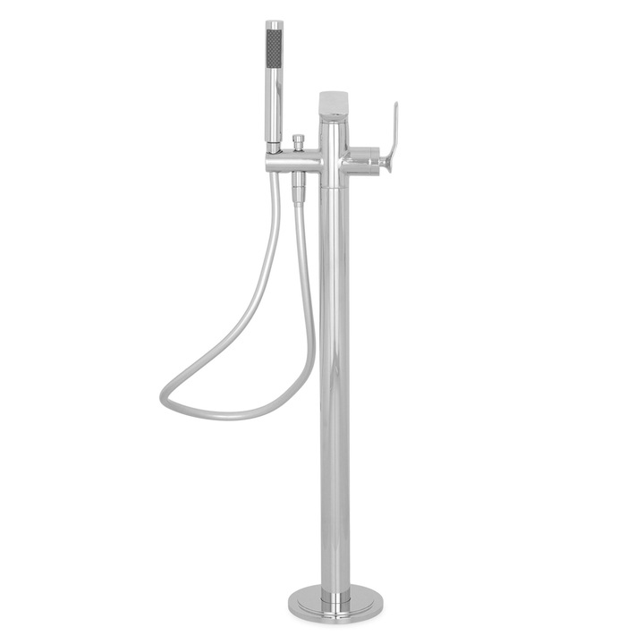 Set dus cada mijloc, Maison Mex MOONI, L.22 H.90 cm, crom