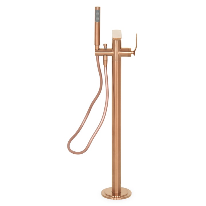 Set dus cada mijloc, Maison Mex MOONI, L.22 H.90 cm, auriu periat