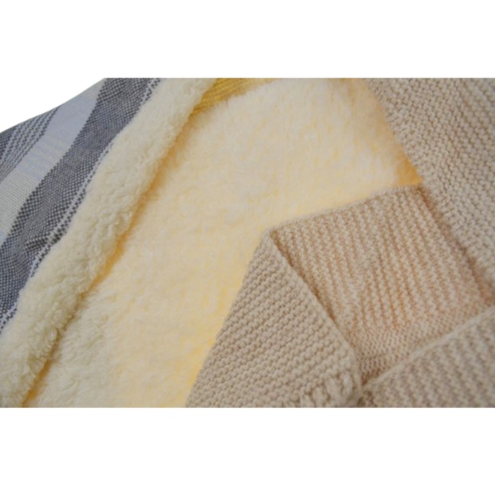 Pelenkázószőnyeg 120 x 80 cm Mini Junior PT-MJ47, Bézs