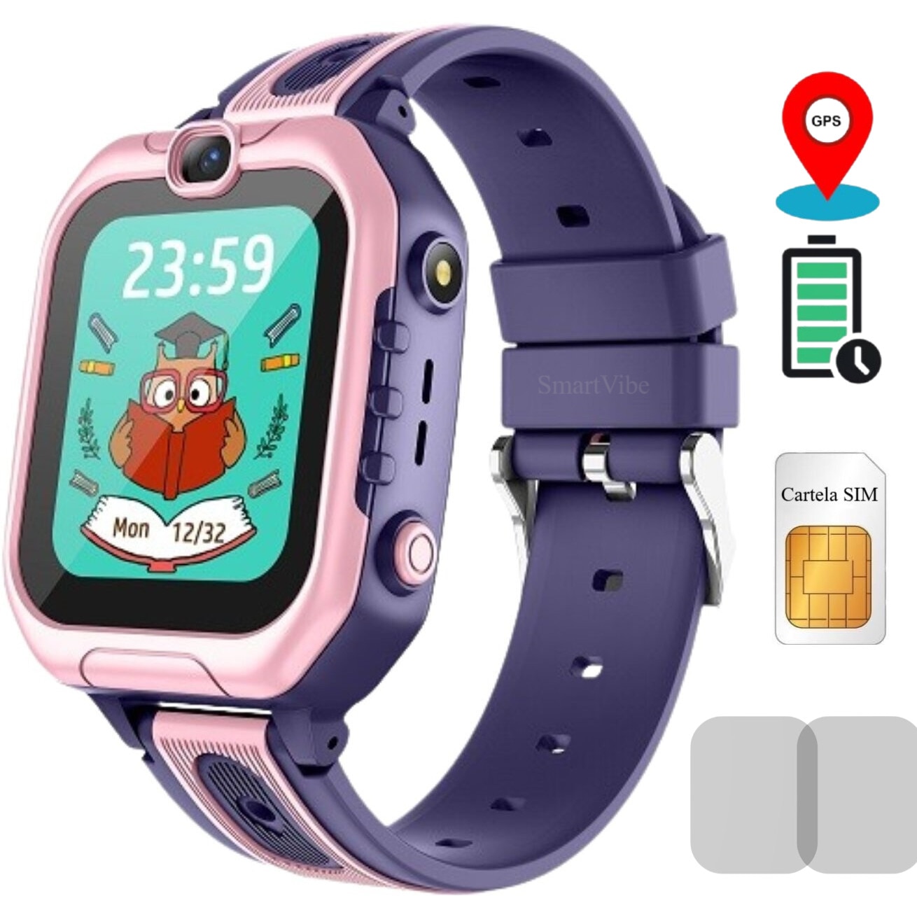 Ceas smartwatch OEM Z6 Pro, sim, camera foto, stand-by 5 zile