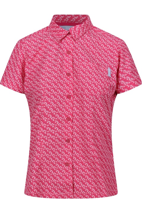 Дамска риза Regatta Shirt Mindano VII, Dove with fruit, Розово