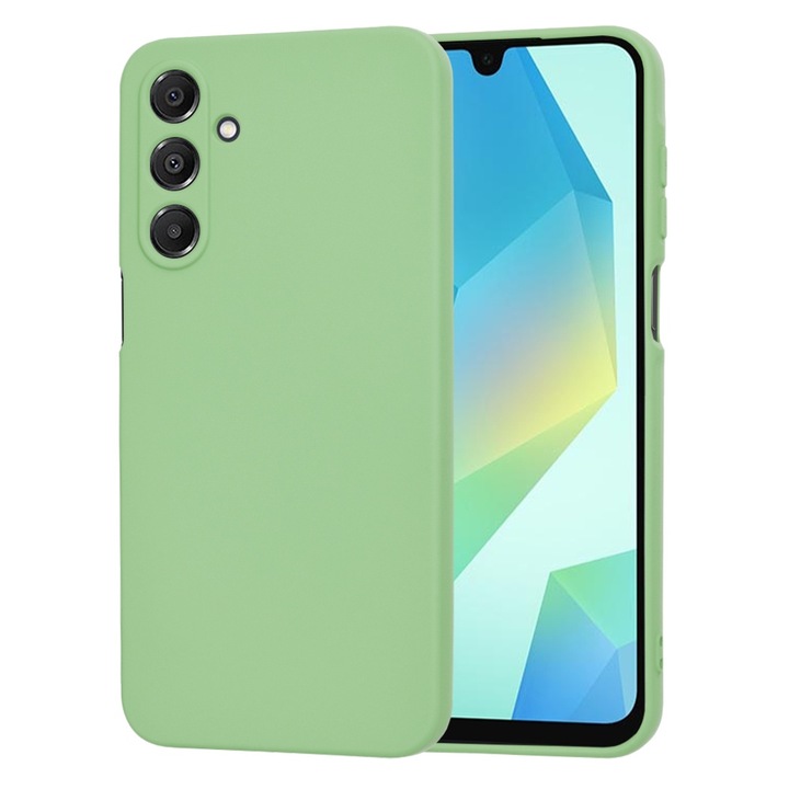 Кейс за Samsung Galaxy A16 4G/ A16 5G мек флекс ментово зелен