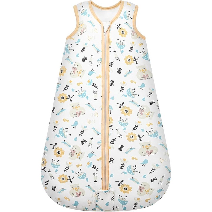 Sac de dormit pentru bebelusi, multicolor, marimea 12-18 luni, MIKAFEN