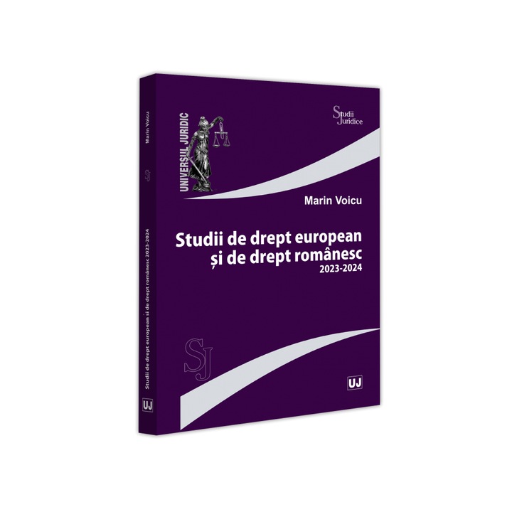 Studii de drept european si de drept romanesc 2023-2024