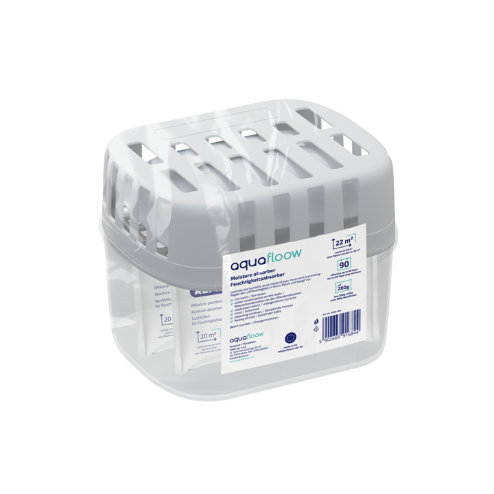 Nedvességmegkötő, AquaFloow + 2x nedvszívó patron, 280g