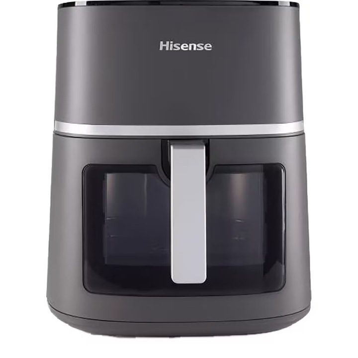 Hisense HAF1900D Forrólevegős sütő, 7L, 10 program, 1800W, Ezüst, Fekete