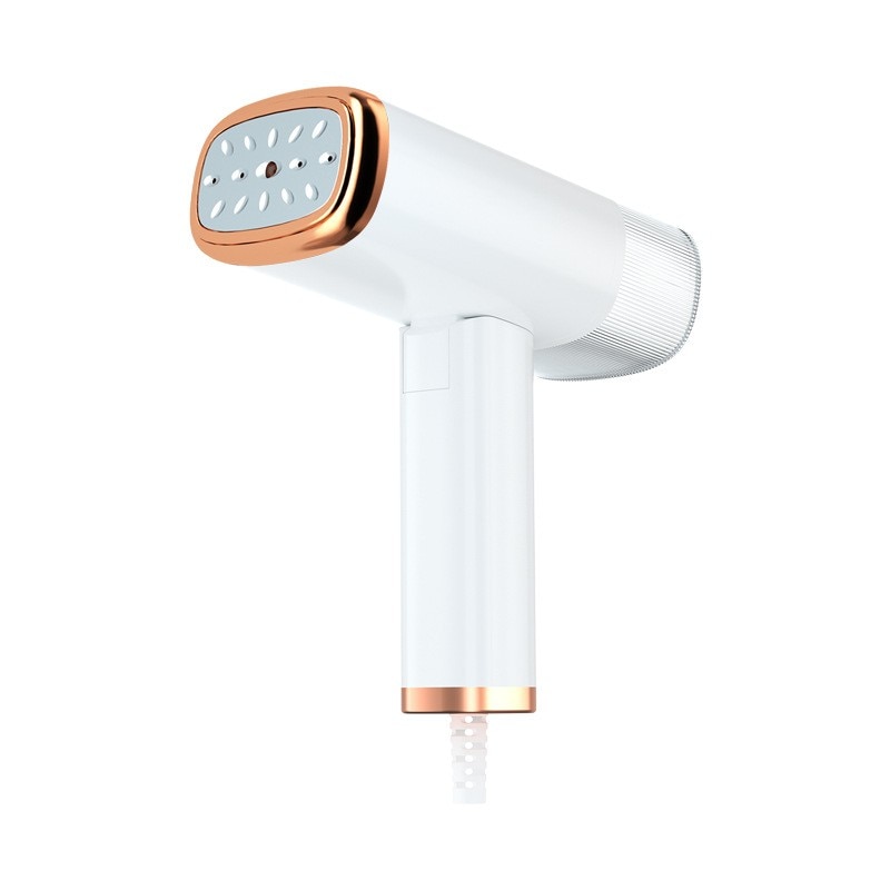Aparat de Calcat Vertical Portabil cu Abur, Leski, Putere 1000W, Rezervor de 100 ml, Priza, Functie Anti Calcar si Auto Curatare, Pliabil, 15x17x7.5 cm, Alb
