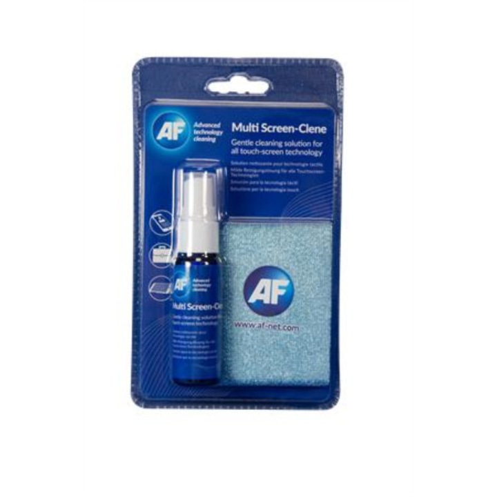 Set Spray curatare ecran tactil + Carpa, AF, Microfibra, 25 ml