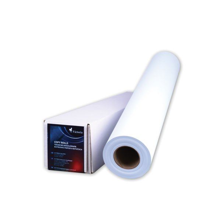 Másolópapír, tekercses, A3, 297 mm x 90 m x 50 mm, 80 g, VICTORIA