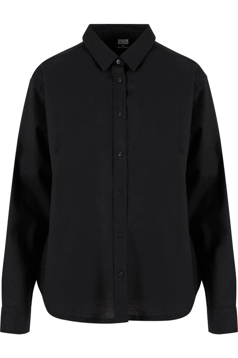 Urban Classics női ing, Fekete