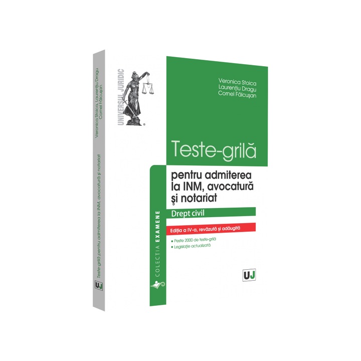 Teste-grila pentru admiterea la INM, avocatura si notariat 2019