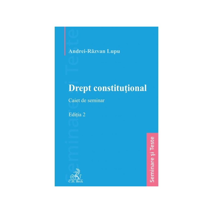 Drept constitutional. Caiet de seminar. Editia 2