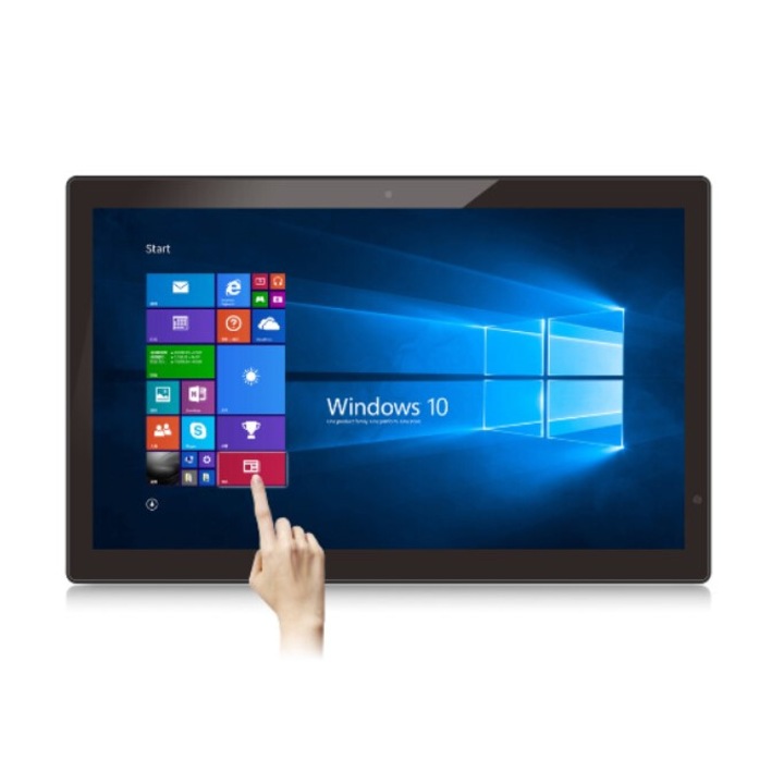 Display LED 21.5" Touch ELC THD2151, rezolutie 1920x1080, contrast 1000:1, 250cd/m2, negru, fara sistem operare