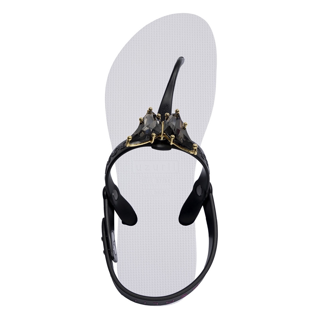 Uzurii, Sandale cu bareta separatoare Selena, Alb, 41-42