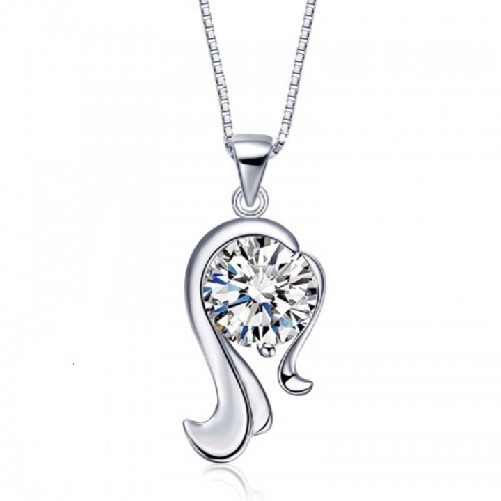 Colier Argint Waterfalls Crystal