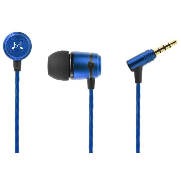 Casti audio, SoundMagic, Albastru/Negru