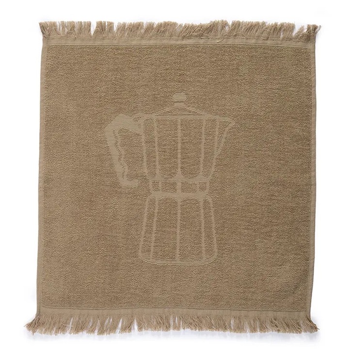 Poteropano Nef Nef, 50x50cm, chaki, 100% bumbac, 360gr/m2