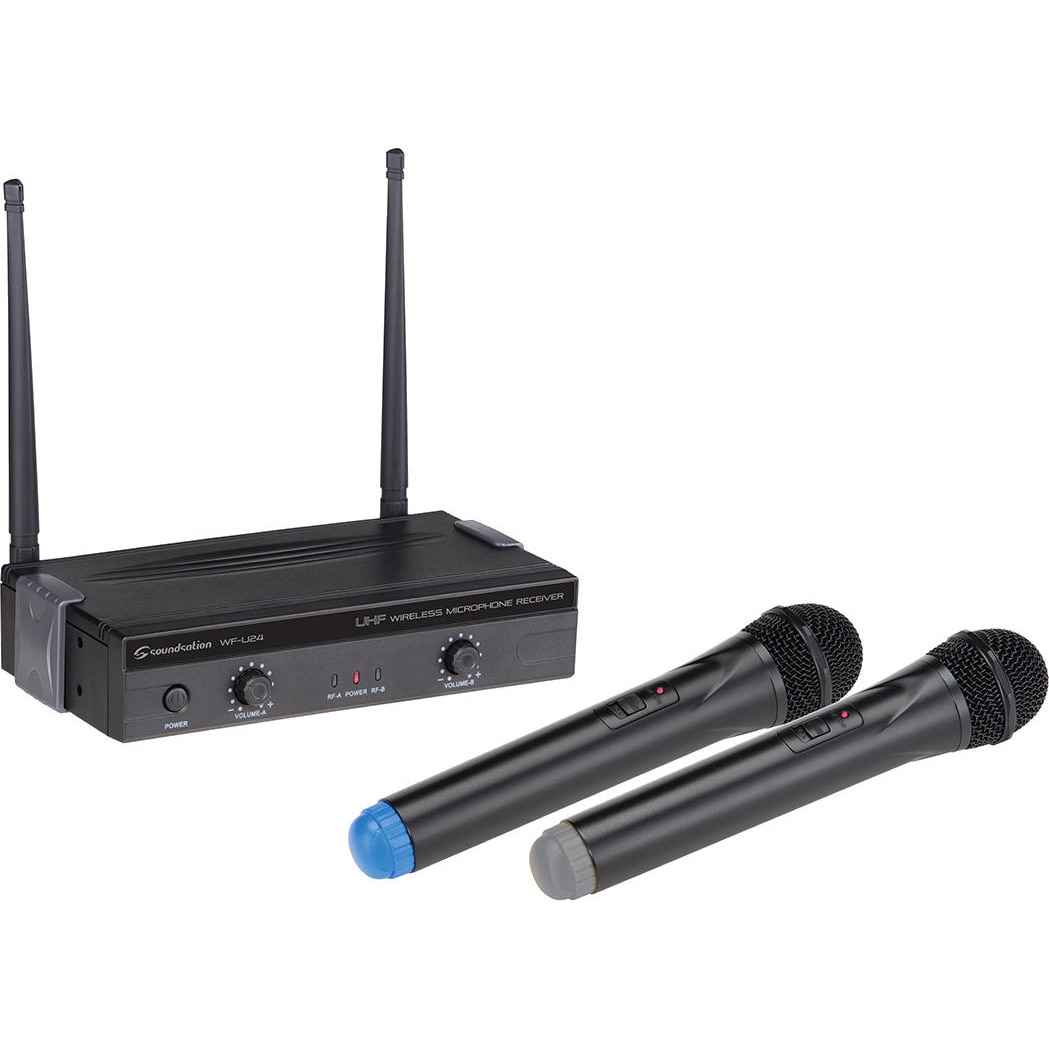 Set Microfoane Wireless Soundsation WF-U24HH