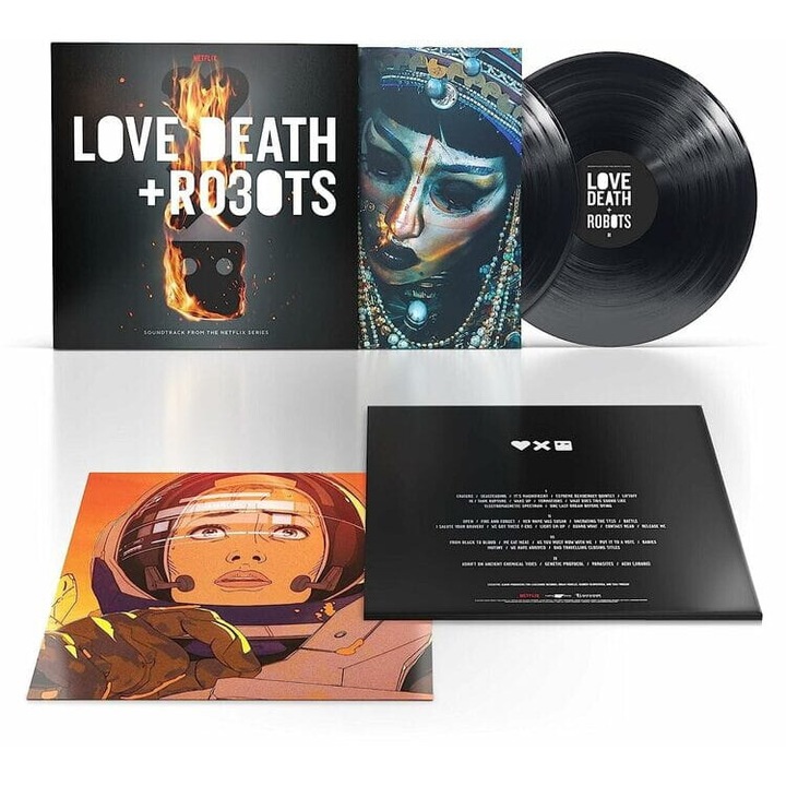 LOVE DEATH + ROBOTS, Lakeshore Records, OST, 2xLP, multicolor