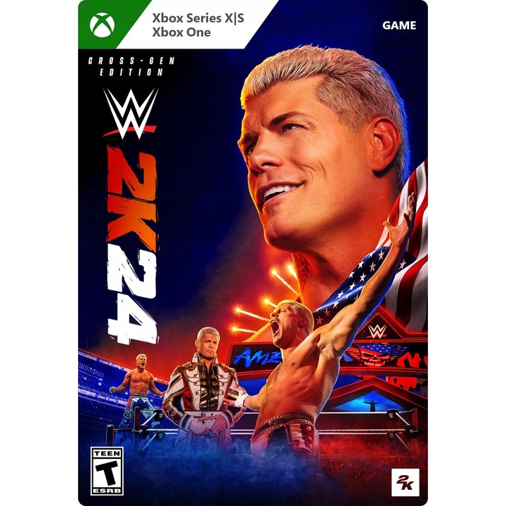 Licenta Joc Wwe 2K24 Cross-Gen Edition Xbox One/X/S Key (Cod Activare Instant)