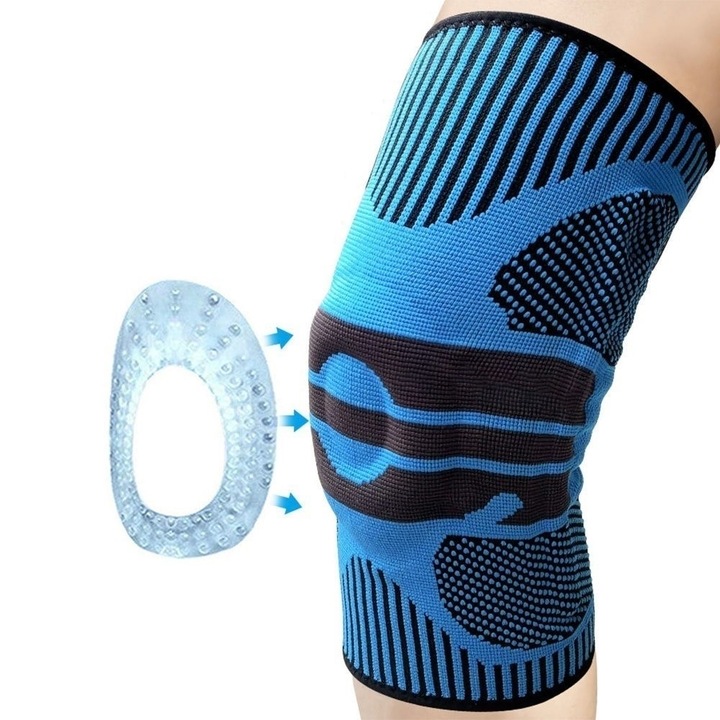 Genunchiera din material Textil, silicon
