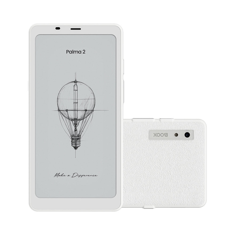 BOOX Palma 　ケース付き　ホワイト Tableta E-Ink Onyx Boox Palma 2, 6.13 inch, 300 ppi E-ink Carta