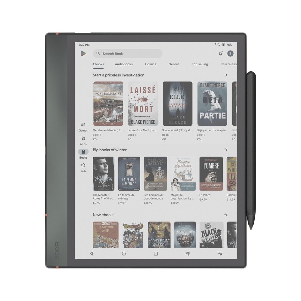 Tableta E-Ink Boox AIR 4 Color, 10.3 inch, Octa-Core, GPU, 6GB RAM, 64 GB, Android 13, Negru