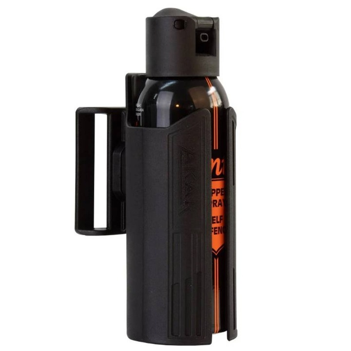 Toc pentru spray AKAR® 100 ml iritant / paralizant, din polimer, ambidextru, negru, OWB diametru maxim spray 45 mm P1023 100