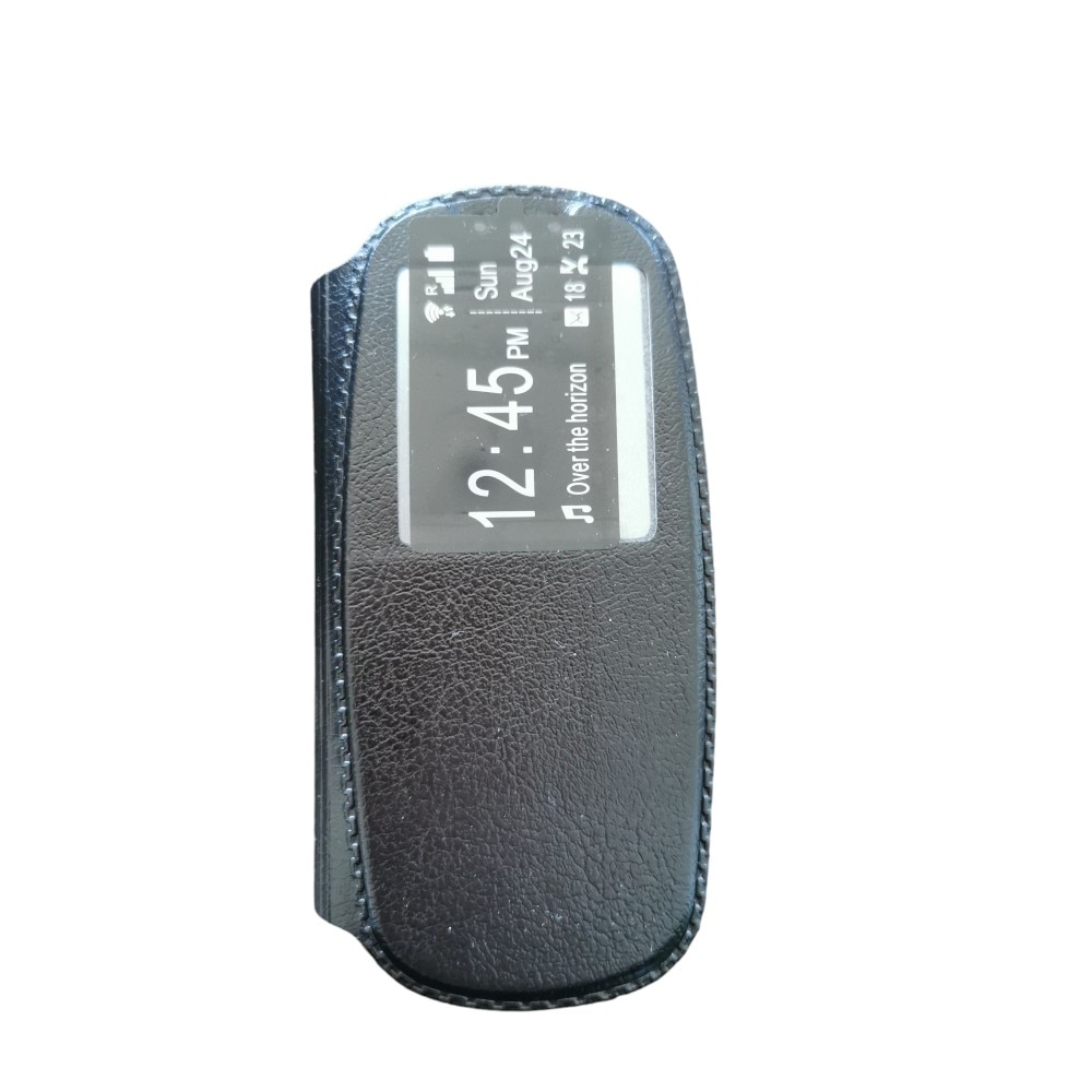 Husa tip View Book compatibila cu Nokia 3310(2017), premium G-Tech, Negru