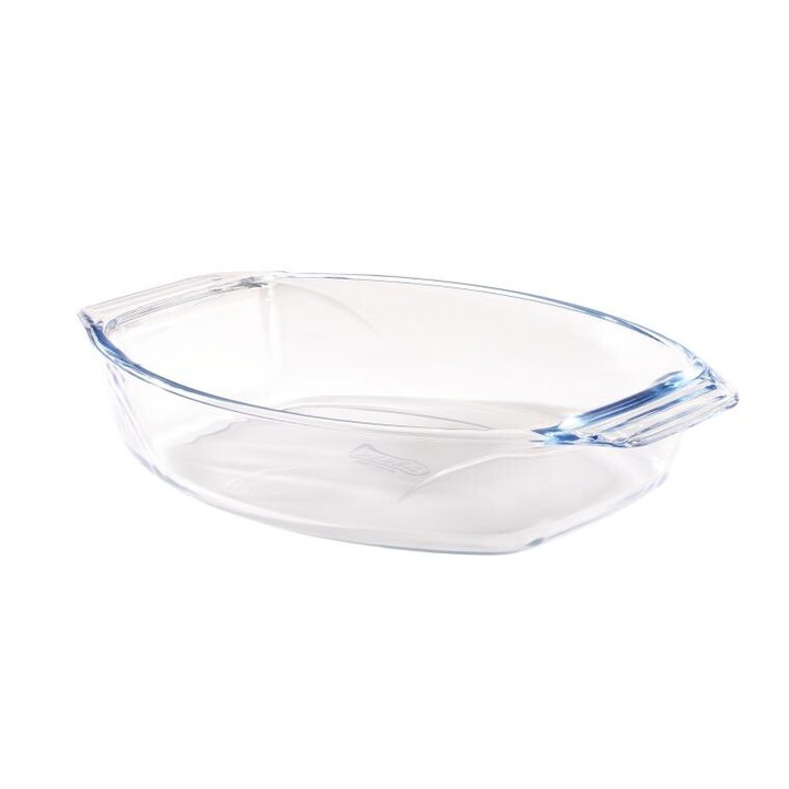 Tava termorezistenta Pyrex, Sticla borosilicata, 2.3 litri