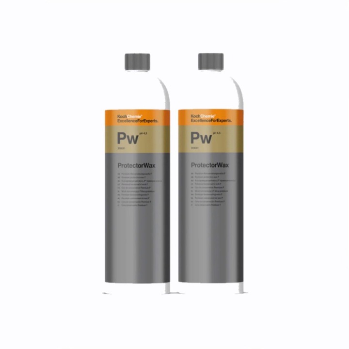 Pachet 2x Ceara auto lichida Koch Chemie Protector Wax, Pw, 1L