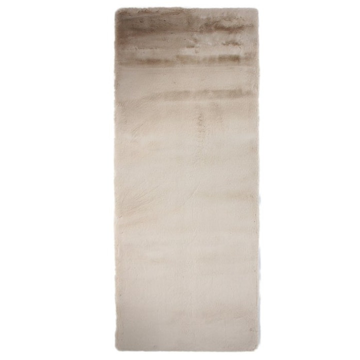 Traversa Chip Pes 7060, 80 x 200 cm, poliester, crem, dreptunghiulara