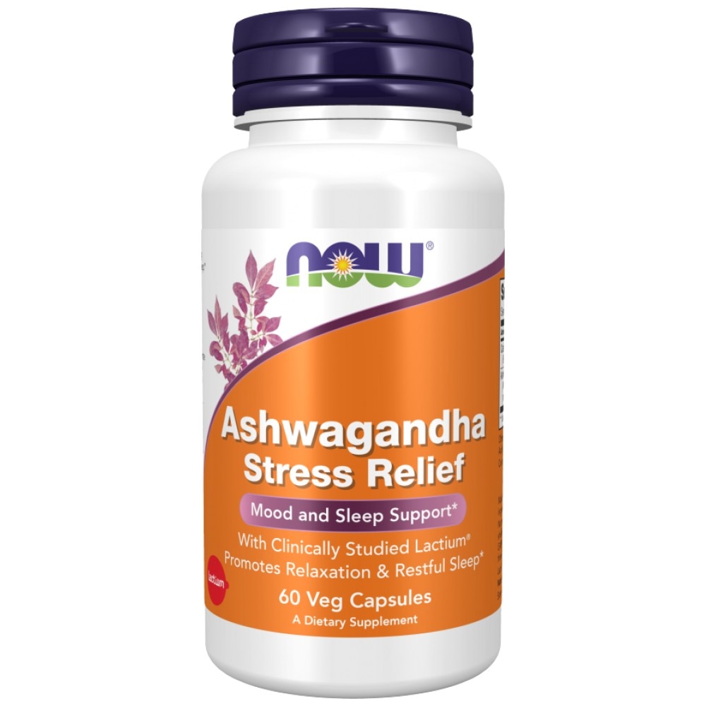 Supliment Alimentar NOW Foods Ashwagandha Stres Relief With Bioactive supliment-alimentar-now-foods-ashwagandha-stres-relief-with-bioactive