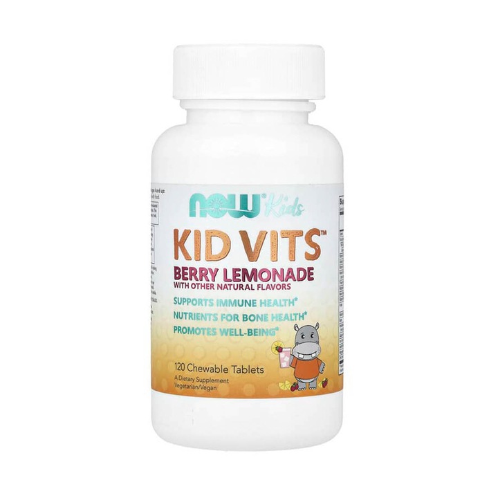 Kid Vits, (Complex Vitamine Copii), Now Foods, 120 drajeuri