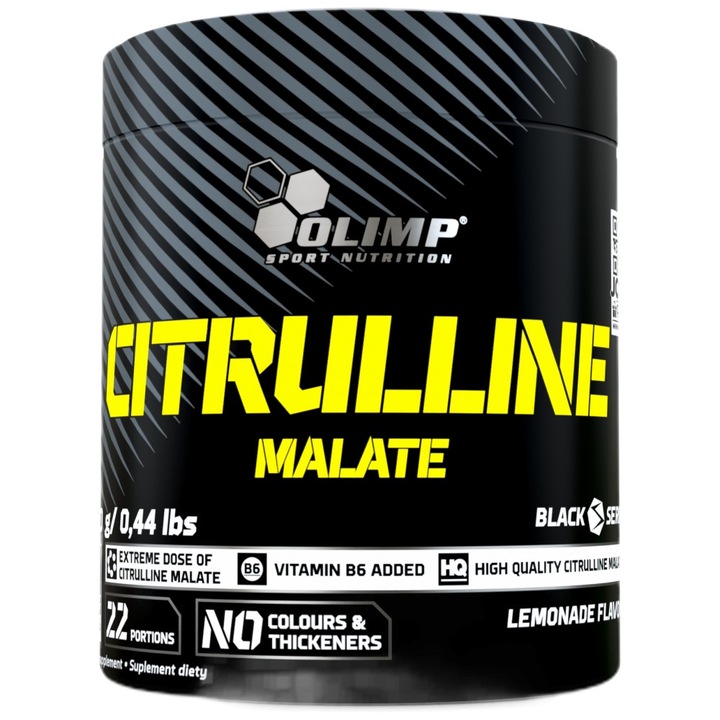 Хранителна добавка Olimp Sport Nutrition Citrulline Malate, Лимонада, 200 грама