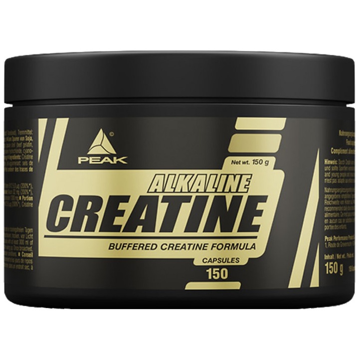 Étrend-kiegészítő PEAK Creatine Alkaline, 150 kapszula