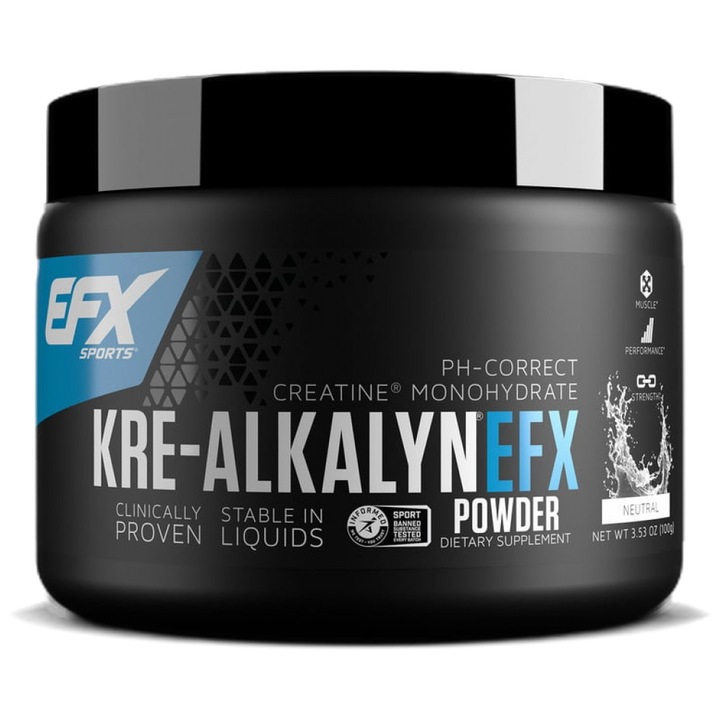All American EFX Kre-Alkalyn EFX por, mangó, 100~110 gramm