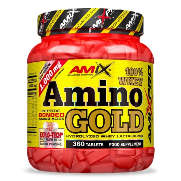 Supliment alimentar AMIX Amino Whey Gold, 360 Tablete