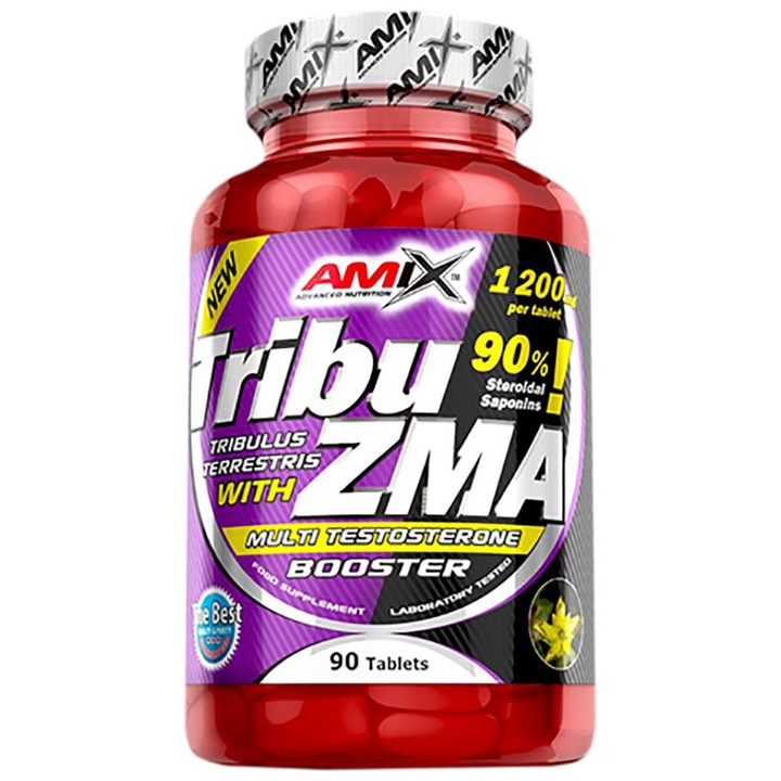 Хранителна добавка AMIX Tribu-ZMA, 90 Таблетки