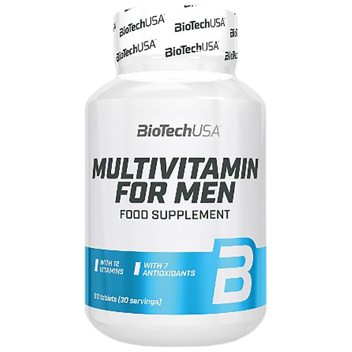 BioTech USA - Multivitamin for men, 60 kapszula/doboz