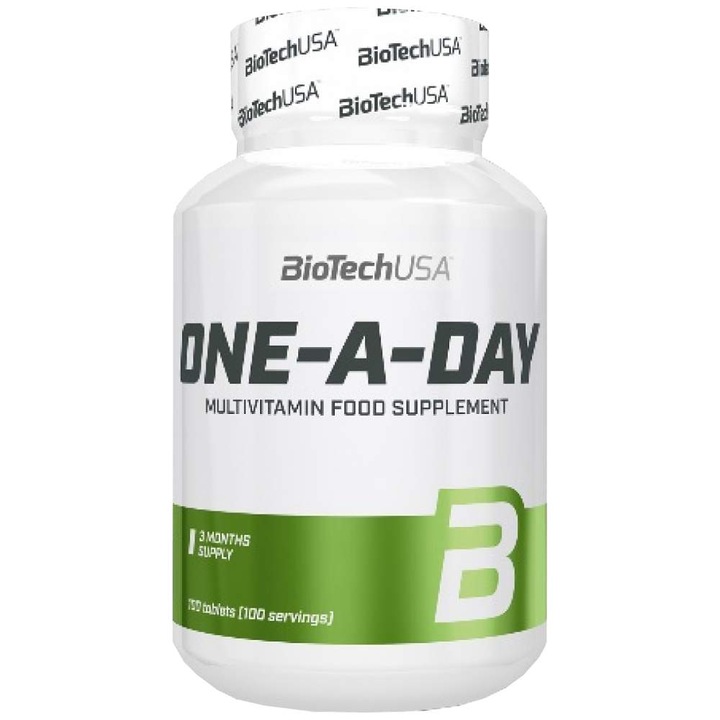 Étrend-kiegészítő BioTech USA One-A-Day, 100 tabletta