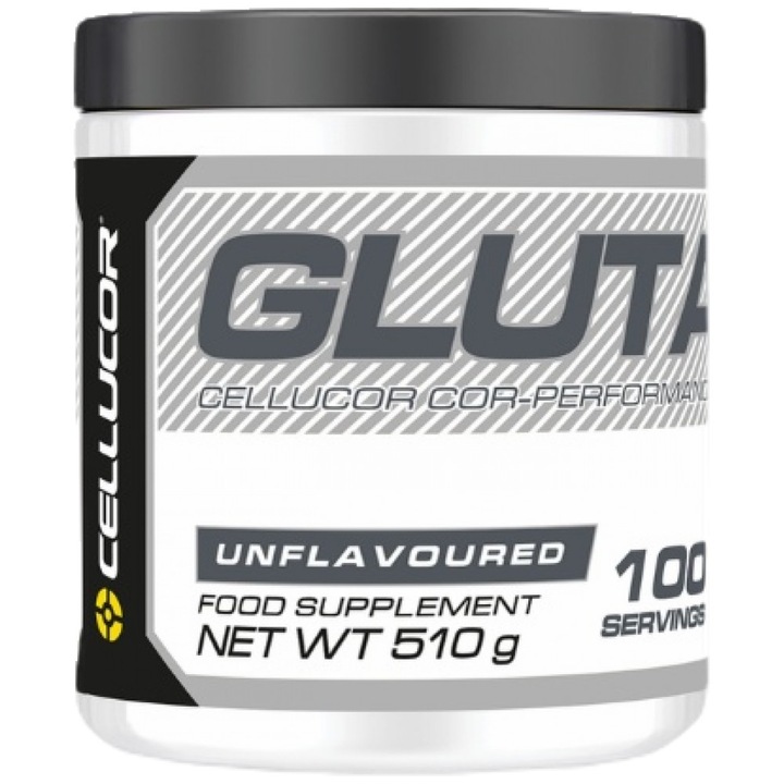 Хранителна добавка Cellucor COR Performance Glutamine, Неовкусен, 510 грама