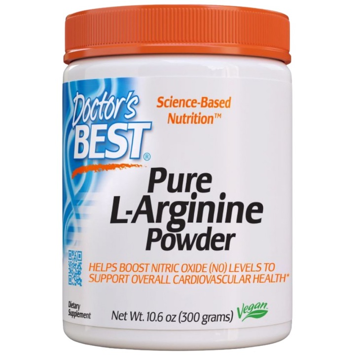 Хранителна добавка Doctors Best BEST Pure L-Arginine Powder, 300 грама