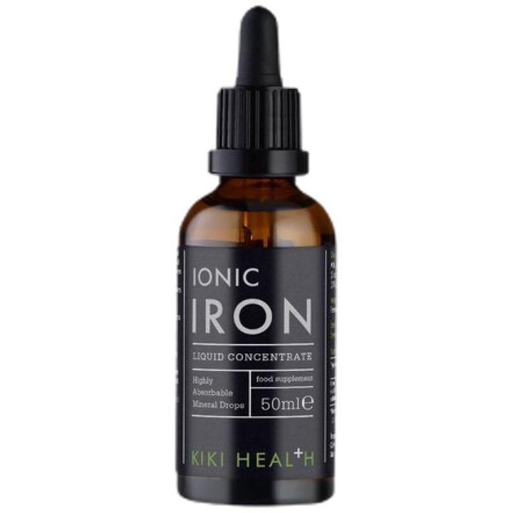 Хранителна добавка KIKI Health Liquid Ionic Iron, 50 мл